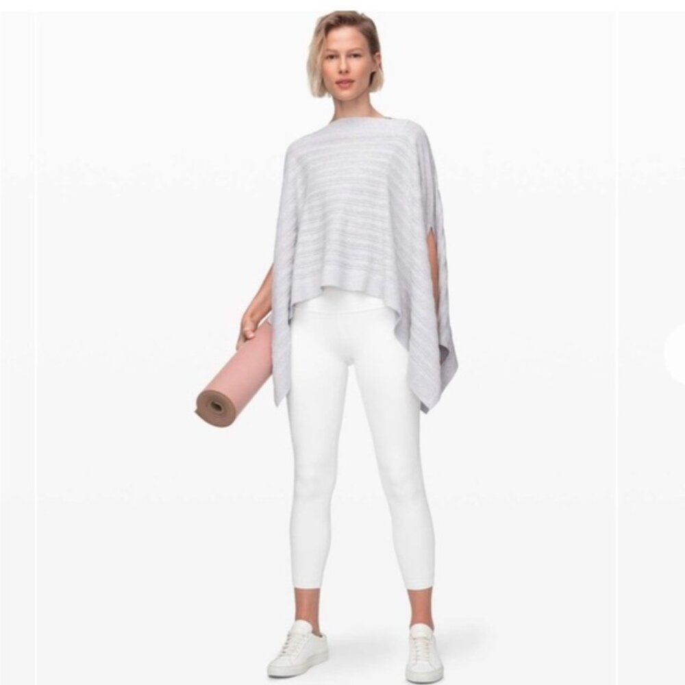 Lululemon Forward Flow Cape Poncho Sweater OS